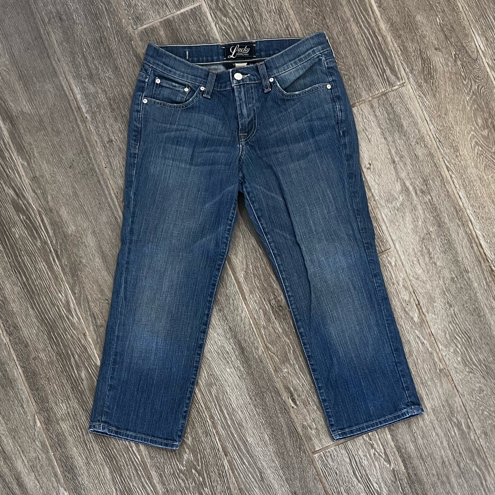 Lucky brand crop jeans